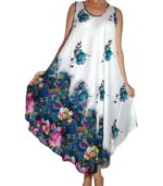 Vestido pico veteado