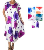 Vestido pico con mangas - Imagen 4