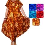 Vestido pico con mangas - VPV02-E05, ½ Paquetes