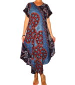 Vestido pico con mangas - Imagen 2