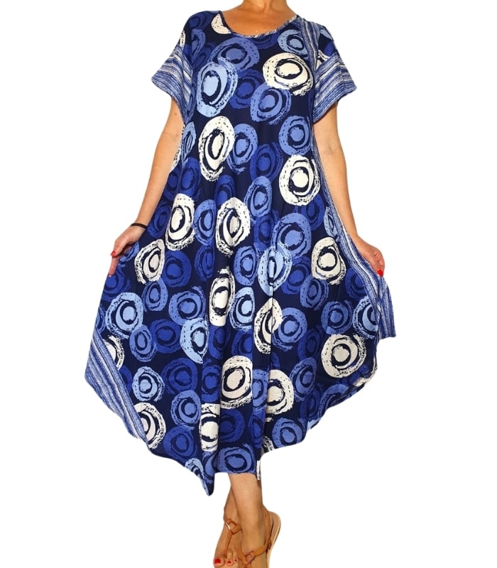 VPV02-Modelo Vestido pico con mangas - Imagen 1