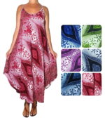 Vestido pico veteado con tirantes - Imagen 3
