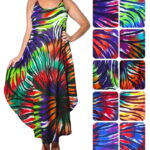 Vestido pico veteado con tirantes - VPV03-E09, Paquetes