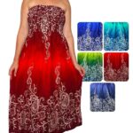 Vestido de rayón sin volantes - VRSV-E10, 32