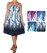 Vestido de rayón sin volantes - Imagen 4