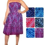 Vestido de rayón sin volantes - VRSV-E31, 32