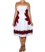 Vestido de rayón sin volantes - Imagen 2