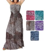 Vestido de rayón volantes largo 50 - Imagen 3