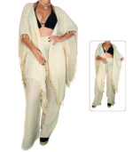 Cárdigan con flecos