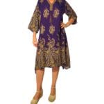 Caftán corto estilo La India - KFC01-E02