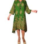 Caftán corto estilo La India - KFC01-E03