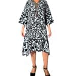 Caftán corto estilo La India - KFC01-E09